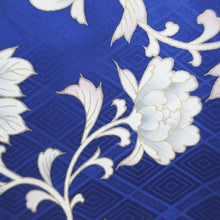 Load image into Gallery viewer, Furisode Blue Butterfly Silk #9154D4