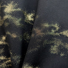 Load image into Gallery viewer, Haori Jacket Vintage(1950-1980) Black Gold Cloud Silk #9598H4