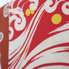 Load image into Gallery viewer, Haori Jacket Vintage(1920-1950) Light Brown Flower Rinzu Silk #9079D2