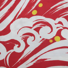 Load image into Gallery viewer, Haori Jacket Vintage(1920-1950) Light Brown Flower Rinzu Silk #9079D2