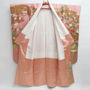 Furisode Pink Ume Wisteria Tall Silk #9498H1