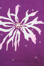 Load image into Gallery viewer, Haori Jacket Vintage(1920-1950) Purple Chrysanthemum Silk #8810A4
