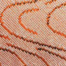 Load image into Gallery viewer, Haori Jacket Vintage(1950-1980) Vermillion Full Shibori Ryusui Silk #9065D2