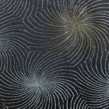 Load image into Gallery viewer, Haori Jacket Vintage(1950-1980) Black Silver Gold Chrysanthemum Silk #9224E2