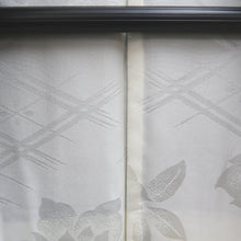 Load image into Gallery viewer, Haori Jacket Vintage(1950-1980) Midnight blue Bamboo leaf Silk #9601H4