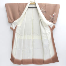 Load image into Gallery viewer, Kimono Rosybrown Chrysanthemum Pine Tree Silk #9146D4