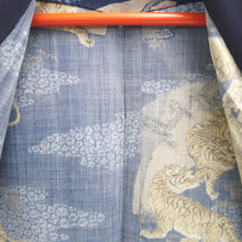 Load image into Gallery viewer, Men's Juban Vintage(1950-1980) Dark Blue Tiger Wool #9488G5