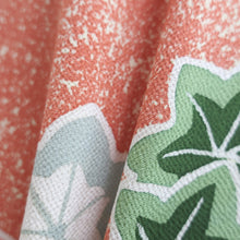 Load image into Gallery viewer, Haori Jacket Vintage(1950-1980) Cream white Roketsu-zome Maple Chirimen Silk #9021D1