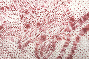 Haori Jacket Vintage(1950-1980) Pink Full Shibori Magnolia Silk #8813A4