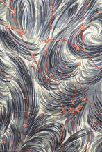 Load image into Gallery viewer, Haori Jacket Vintage(1950-1980) Cream white Gray Plum blossom Branch Silk #8564G1