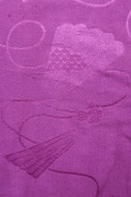 Load image into Gallery viewer, Haori Jacket Vintage(1920-1950) Magenta Folding Fan Silk #8750K1