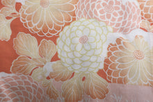 Load image into Gallery viewer, Haori Jacket Vintage(1920-1950) Purple Abstract art Meisen Long Silk #8579G2