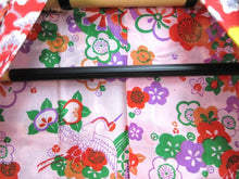 Load image into Gallery viewer, Haori Jacket Vintage(1920-1950) Red Meisen #99