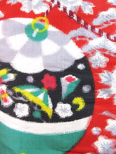 Load image into Gallery viewer, Haori Jacket Vintage(1920-1950) Red Meisen #99