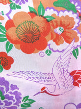 Load image into Gallery viewer, Haori Jacket Vintage(1920-1950) Red Meisen #99