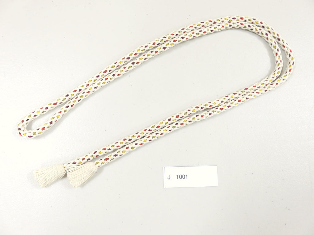 J#1001 Silk Obijime Belt Tie Braided Cord 55.1in(140cm)