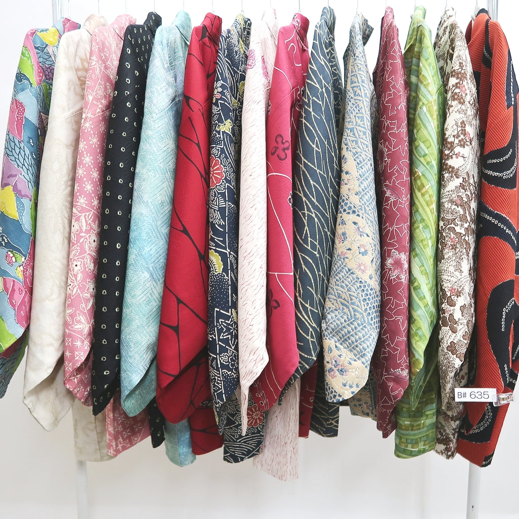 Bundle 15pcs Silk Haori Jacket Wholesale Bulk Free Shipping #635