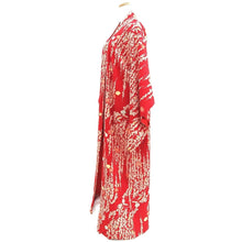 Load image into Gallery viewer, Juban Vintage(1920-1950) Red Shidare Ume Silk #10376F4
