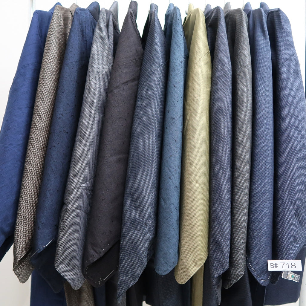 Bundle 12pcs Silk Vintage Men's Graphic Lining Haori Jacket Free Shipping #718