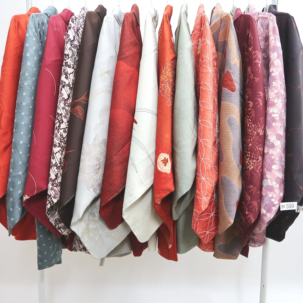 Bundle 15pcs Silk Haori Jacket Wholesale Bulk Free Shipping #599