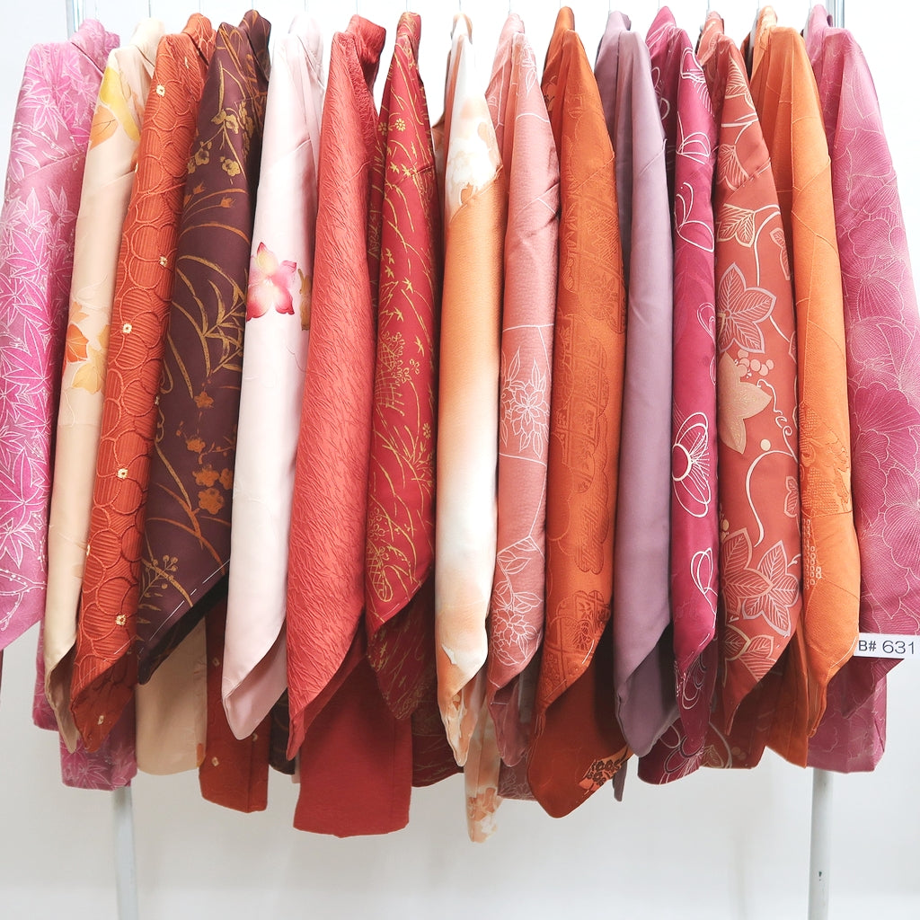 Bundle 15pcs Silk Haori Jacket Wholesale Bulk Free Shipping #631