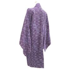 Load image into Gallery viewer, Haori Jacket Vintage(1950-1980) Purple Ryusui Botanical Silk #11010A1
