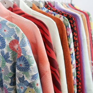 Bundle 15pcs Silk Haori Jacket Wholesale Bulk Free Shipping #566