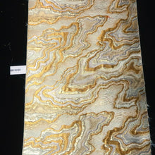 Load image into Gallery viewer, BB10101AG Silk Obi Fabric Vintage(1950-1980) Abstract art Gold 92.5x11.0in(235x28cm)
