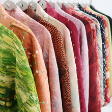 Load image into Gallery viewer, Bundle 15pcs Silk Haori Jacket Wholesale Bulk Free Shipping #698
