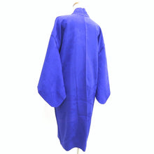 Load image into Gallery viewer, Haori Jacket Vintage(1920-1950) Blue Rinzu Long Silk #9631J1
