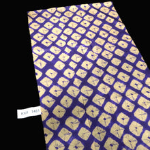 Load image into Gallery viewer, KK1461A1 Silk Kimono Fabric Vintage(Pre-1920) Shibori Purple 58.7x11.8in(149x30cm)
