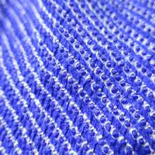 Load image into Gallery viewer, Silk Japanese Obiage Shibori Blue 55.1x5.9in(140x15cm) A#10021
