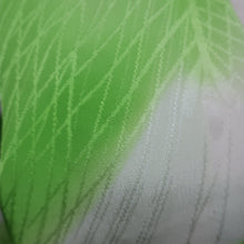 Load image into Gallery viewer, Silk Japanese Obiage Light Green 65.4x11.0in(166x28cm) A#10041
