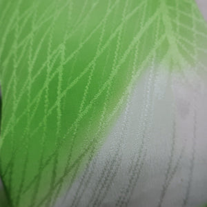 Silk Japanese Obiage Light Green 65.4x11.0in(166x28cm) A#10041