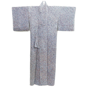 Kimono Blue Shibori Silk #10530B3