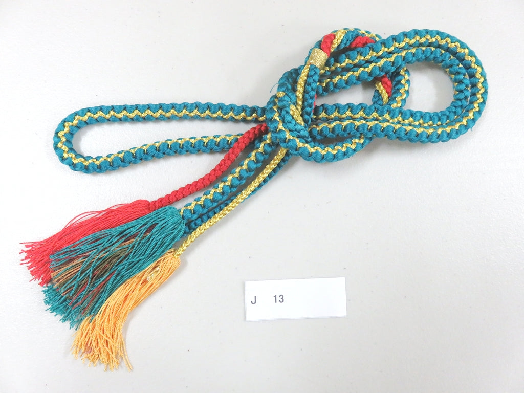 J#13 Silk Obijime Belt Tie Braided Cord 63.0in(160cm)
