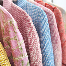 Load image into Gallery viewer, Bundle 12pcs Silk Vintage Full Shibori Haori Wholesale Bulk Free Shipping #545
