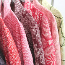Load image into Gallery viewer, Bundle 12pcs Silk Vintage Full Shibori Haori Wholesale Bulk Free Shipping #751

