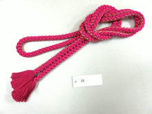Load image into Gallery viewer, J#23 Silk Obijime Belt Tie Braided Cord 65.0in(165cm)
