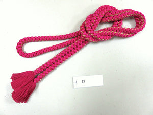J#23 Silk Obijime Belt Tie Braided Cord 65.0in(165cm)
