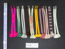 Load image into Gallery viewer, S#5162 Silk Haori Himo Flat Braid 10pcs Bundle Pack
