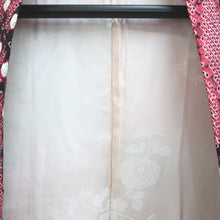 Load image into Gallery viewer, Haori Jacket Vintage(1950-1980) Red Shibori Silk #10679D1
