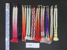 Load image into Gallery viewer, S#5283 Silk Haori Himo Flat Braid 10pcs Bundle Pack
