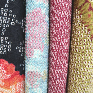 Bundle 12pcs Silk Vintage Full Shibori Haori Wholesale Bulk Free Shipping #493