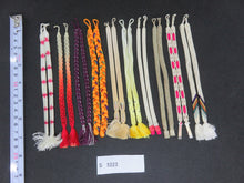 Load image into Gallery viewer, S#5223 Silk Haori Himo Flat Braid 10pcs Bundle Pack
