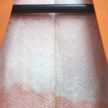 Load image into Gallery viewer, Haori Jacket Orange Peony Embroidery Silk #10729D3
