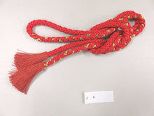 Load image into Gallery viewer, J#4 Silk Obijime Belt Tie Braided Cord 63.0in(160cm)
