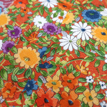 Load image into Gallery viewer, CC1006C1 Silk 8pcs Bundle Kimono Fabric White Orange 55.1x5.9in(140x15cm)
