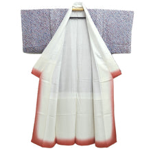 Load image into Gallery viewer, Kimono Blue Shibori Silk #10530B3

