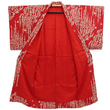 Load image into Gallery viewer, Juban Vintage(1920-1950) Red Shidare Ume Silk #10376F4

